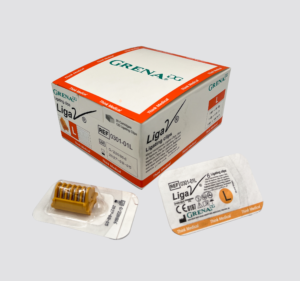 Caja de Clips LigaV® L de Grena UK, equivalentes a los Ligaclip Ethicon LT400.